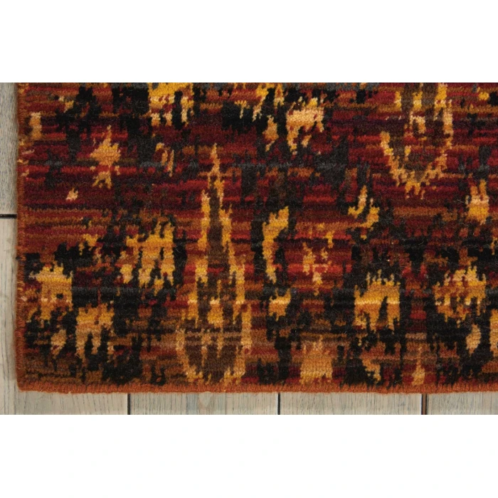 Nourison Rhapsody Area Rug RH014-Flame