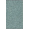 Nourison Home Washable Solutions WSL01 Aqua 3 ft. X 5 ft. Area Rug