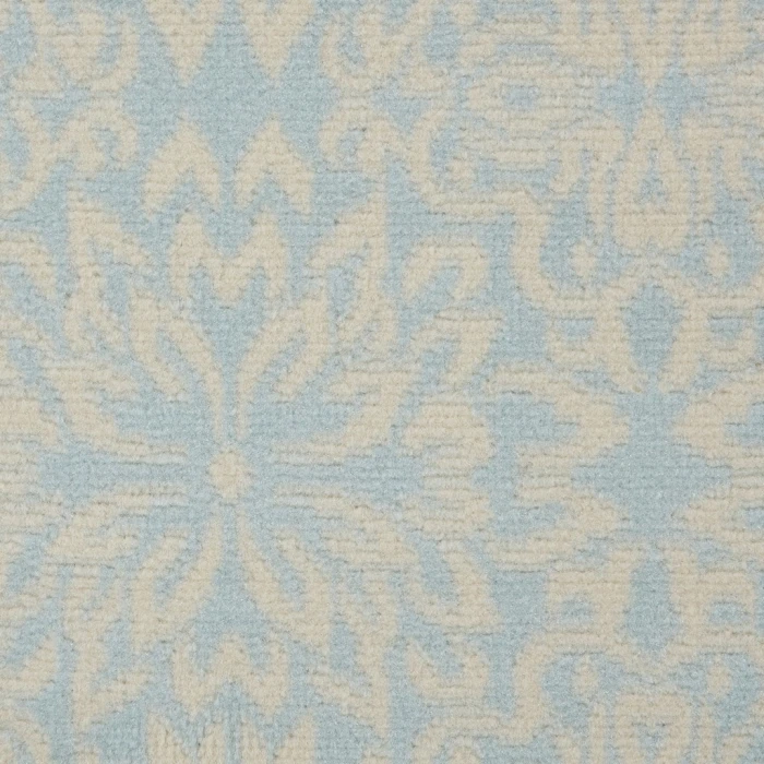 Nourison Jubilant Area Rug JUB06-Ivory/Light Blue