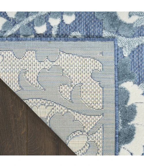 Nourison Aloha Blue ALH17 2 ft. 8 in. X 4 ft. Rect. Rug