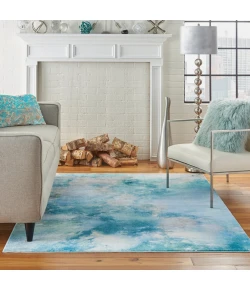 Nourison Home Le Reve LER02 Seafoam 4 ft. X 6 ft. Area Rug