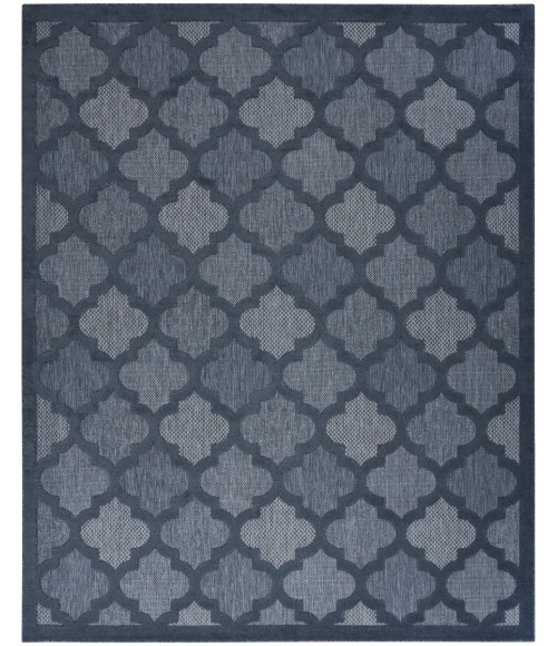 Nourison Easy Care Area Rug NES01 Navy Blue
