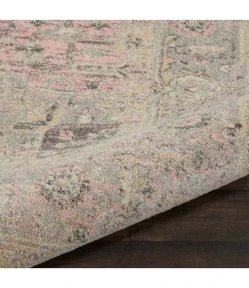 Nourison Tranquil Area Rug TRA06-Ivory/Pink