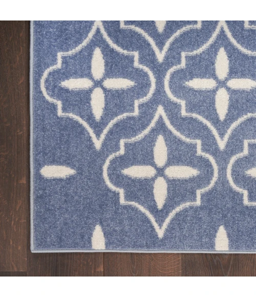 Nourison Home Nourison Essentials Blue Ivory NRE04 5 ft. X 7 ft. Rectangle Rug