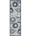 Nourison Aloha Area Rug ALH25-Blue/Grey