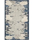 Nourison Aloha Blue Grey ALH32 2 ft. X 6 ft. Rectangle Rug