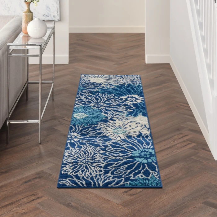 Nourison Passion Area Rug PSN17-Navy/Ivory