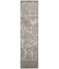 Nourison Silk Shadows Silver SHA02 8 ft. Rect. Rug