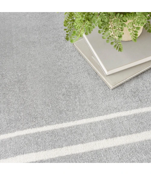 Nourison Nourison Essentials Area Rug NRE02 Grey/Ivory