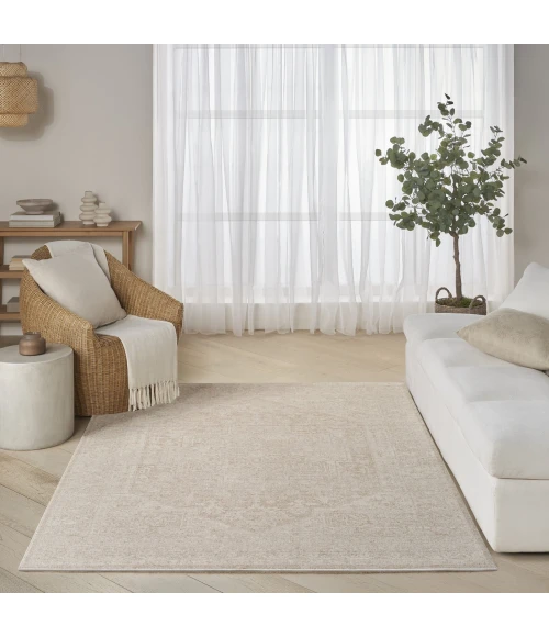 DKNY Pure Shades Beige SAD02 5ft.3in. x 7ft.8in. Rect. Rug
