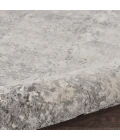 Nourison Rustic Textures Area Rug RUS07 Grey/Beige 5'3" Round
