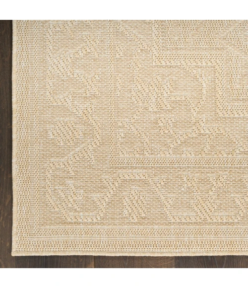 Nourison Tulum Cream TLM05 6 ft. X 9 ft. Rect. Rug