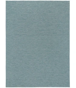 Nourison Home Washable Solutions WSL01 Aqua 8 ft. X 10 ft. Area Rug