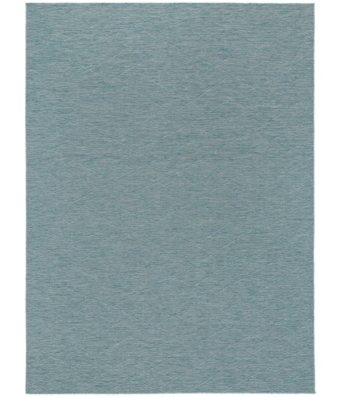 Nourison Washable Solutions Aqua WSL01 8 ft. X 10 ft. Rect. Rug