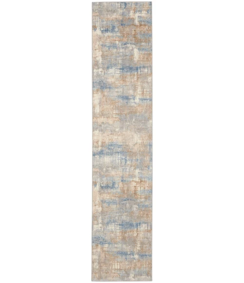 Calvin Klein Rush Area Rug CK951 Blue/Beige