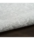 Nourison Astra Machine Washable Light Grey ASW11 7 ft. 10 in. X 10 ft. Rect. Rug
