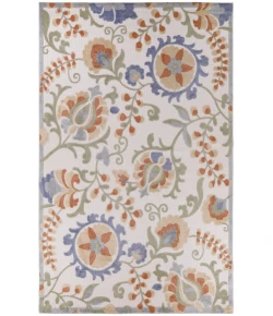 Nourison Home Aloha ALH17 Ivory Blue 9 ft. X 12 ft. Area Rug