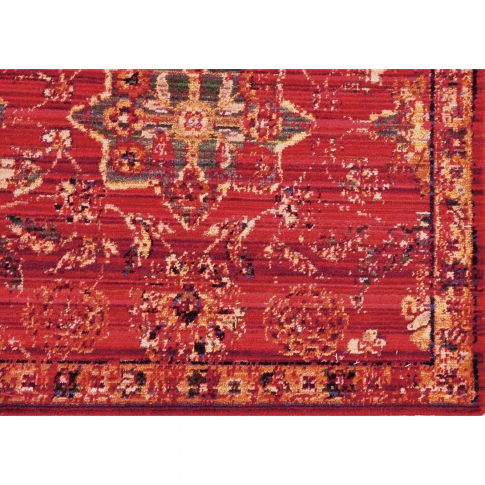 Nourison Home Timeless Red TML07 7ft.9in. x 9ft.9in. Rect. Rug