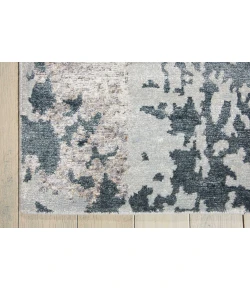 Nourison Home Silk Shadows SHA16 Silver Grey 3 ft. 9 in. X 5 ft. 9 in. Area Rug