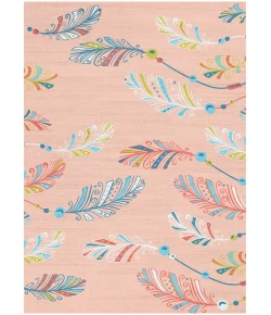 Nourison Home Imagination IMA12 Pink Multicolor 3 ft. 5 in. X 5 ft. Area Rug