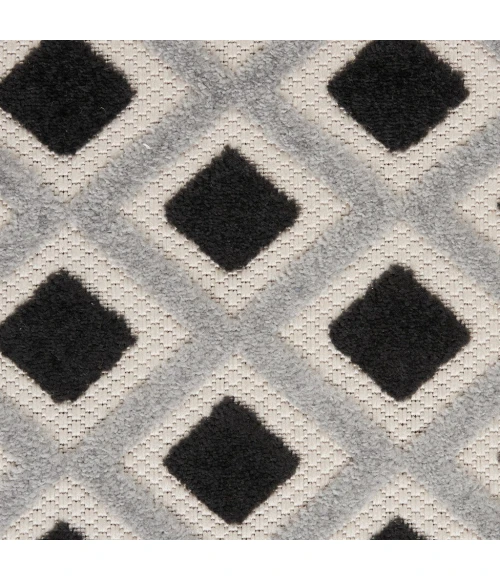 Nourison Aloha Area Rug ALH26-Black White