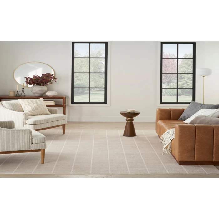Nourison Serenity Home Ivory SRH05 9 ft. X 12 ft. Rectangle Rug