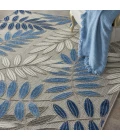 Nourison Aloha Area Rug ALH18-Grey/Blue