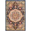 Nourison Home Passion PSN22 Navy Multicolor 1 ft. 10 in. X 2 ft. 10 in. Area Rug