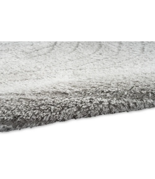 Calvin Klein Surfaces Silver Grey SFC01 5 ft. 3 in. X 7 ft. 3 in. Rectangle Rug