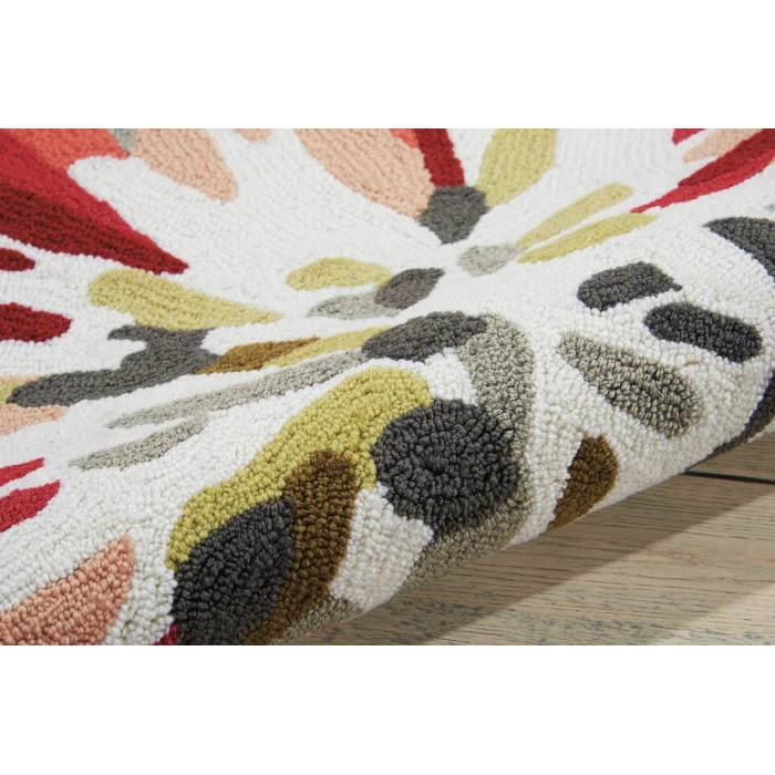Nourison Fantasy Runner Area Rug FA16-Ivory
