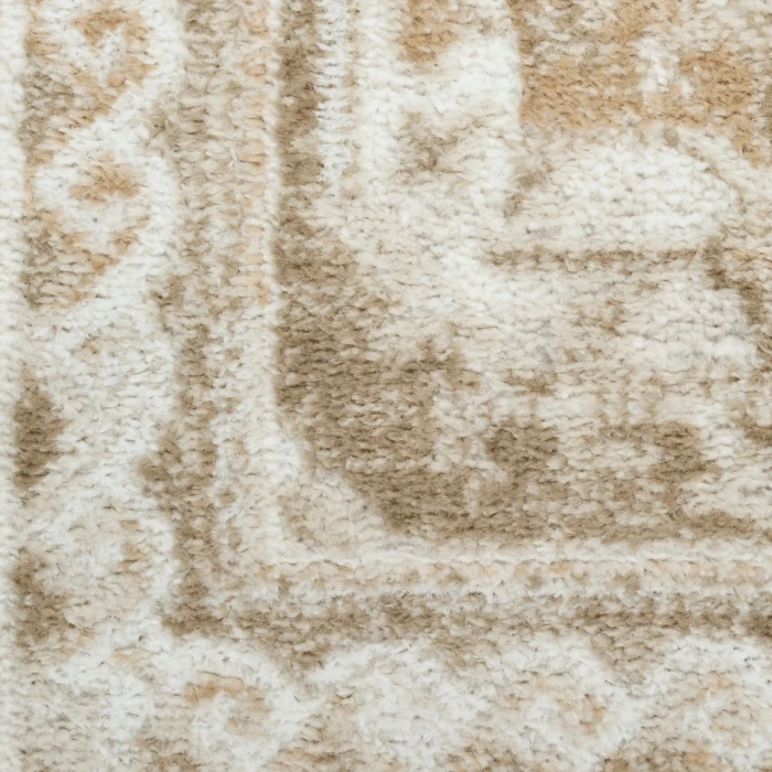 Nourison Dekor Ivory Taupe DEK01 2 ft. X 4 ft. Rect. Rug