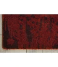 Nourison Home Nightfall Red NGT03 7ft.9in. x 9ft.9in. Rect. Rug