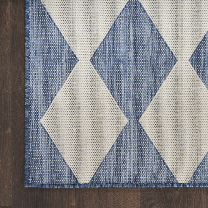 Nourison Positano Navy Blue POS04 2ft. x 3ft. Rect. Rug