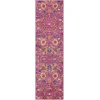 Nourison Home Passion PSN01 Fuchsia 2 ft. 2 in. X 7 ft. 6 in. Area Rug