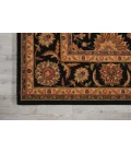 Nourison Home Living Treasures Black LI05 5ft.6in. x 8ft.3in. Rect. Rug