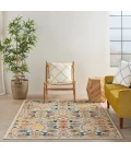 Nourison Allur Area Rug ALR03-Ivory Multicolor