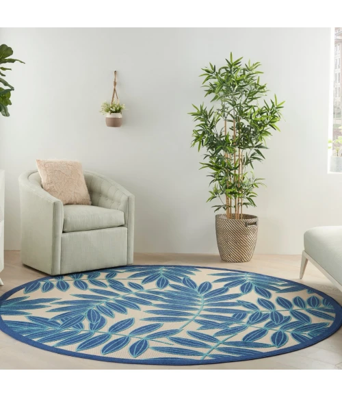 Nourison Aloha Area Rug ALH18-Navy