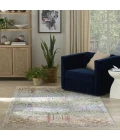 Nourison Home Vintage Harmony Blue VHH01 5ft.3in. x 7ft.6in. Rect. Rug