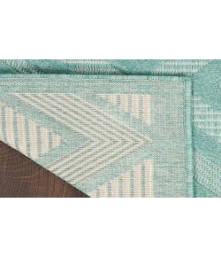 Nourison Home Versatile NRV01 Aqua Teal 2 ft. X 4 ft. Area Rug