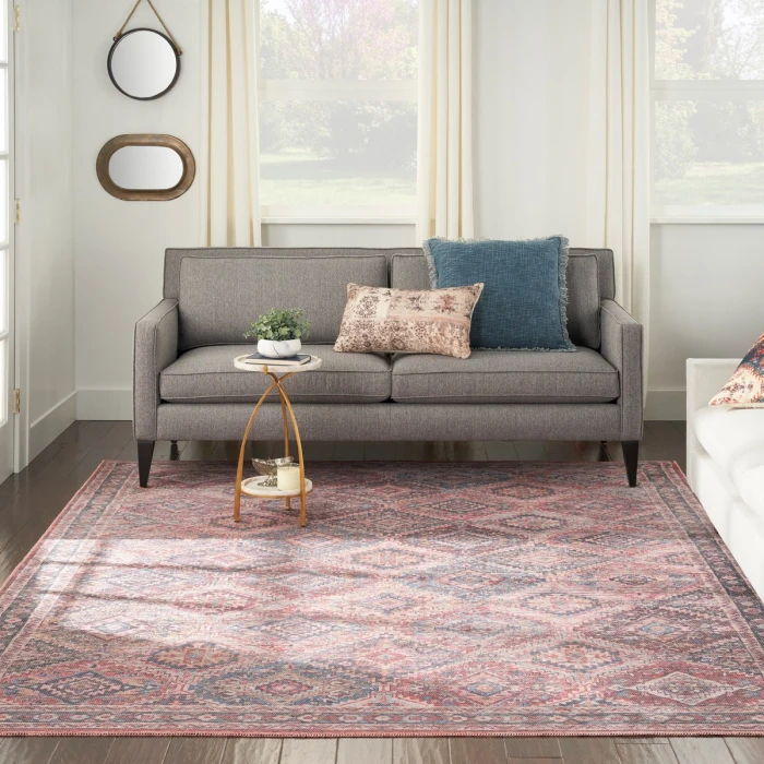 Nicole Curtis Machine Washable Series 1 Area Rug SR103 Multicolor 8' x 10'