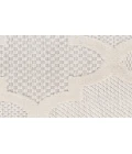 Nourison Easy Care Ivory/White NES01 2 ft. X 4 ft. Rectangle Rug