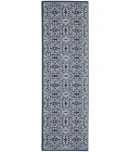 Nourison Jubilant Runner Area Rug JUB06-Navy/Ivory