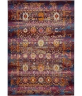 Nourison Vintage Kashan Area Rug VKA03-Red/Multicolor