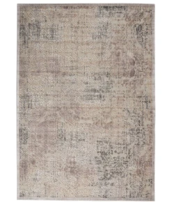 Nourison Home Graphic Illusions GIL09 Grey 7 ft. 9 in. X 10 ft. 10 in. Area Rug