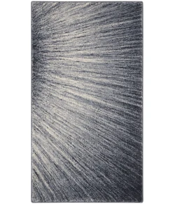 Nourison Home Moroccan Celebration KI389 Blue/Grey 2 ft. 2 in. X 3 ft. 9 in. Area Rug