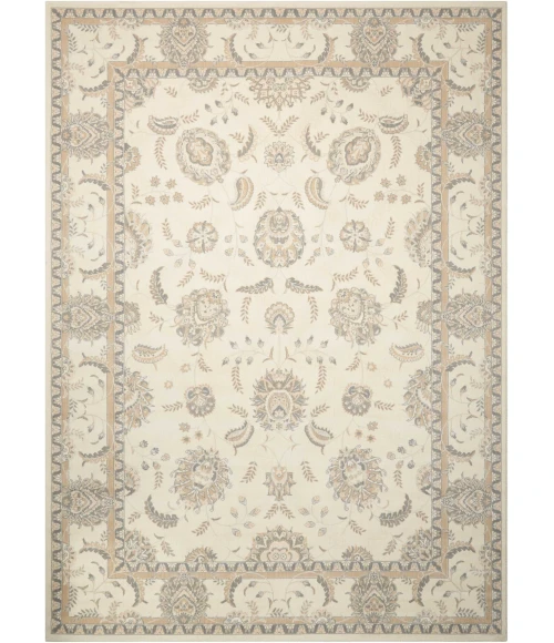 Nourison Home Persian Empire White PE22 3ft.6in. x 5ft.6in. Rect. Rug