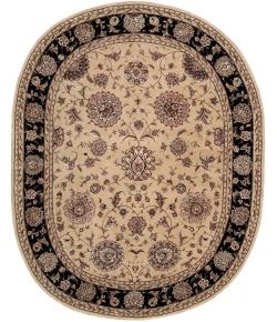 Nourison Home Nourison 2000 2207 Beige 7 ft. 6 in. X 9 ft. 6 in. Oval Area Rug