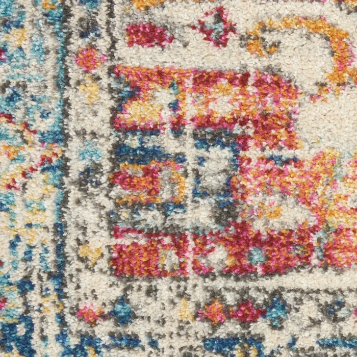 Nourison Passion Area Rug PSN23-Ivory/Light Blue