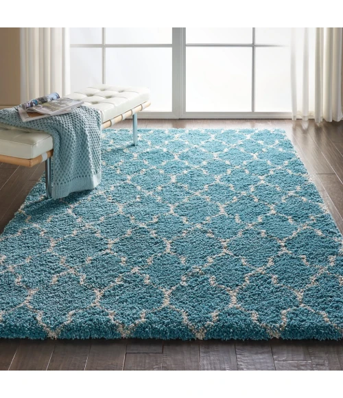 Nourison Amore Area Rug AMOR2-Aqua
