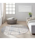 Calvin Klein Rush Area Rug CK950 Ivory Blue